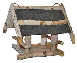 Futterhaus Zum Aufhängen Mit Dachpappe