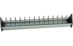 Futterrinne Mit Kippgitter Aus Kunststoff 100cm