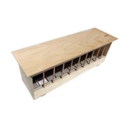 Futterrinne Mit Deckel Inkl. Einsatz 100cm